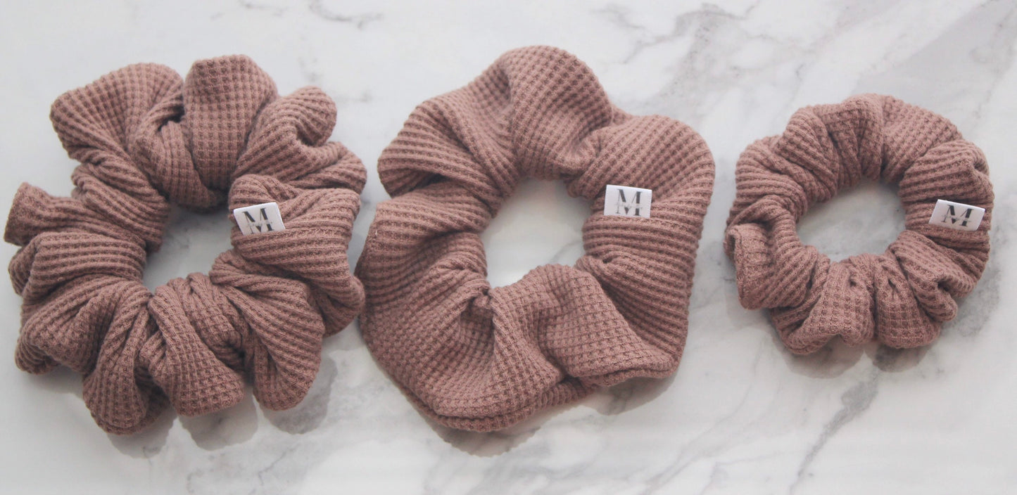 Wood Rose Waffle Knit
